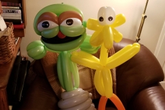 Sesame Street's Caroll Spinney (Balloon gifts)