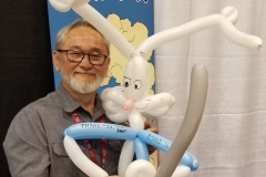 Stan Sakai (with Usagi Yojimbo balloon)