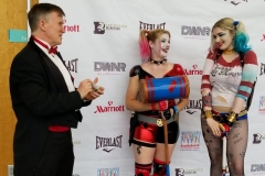 Harley Quinns (performing magic)