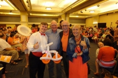 Lenore Zann (as NDP MLA, with candidates at rally)