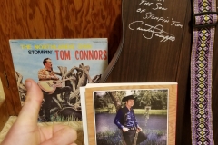 Stompin' Tom Connors (Son Taw Connors signed my guitar)