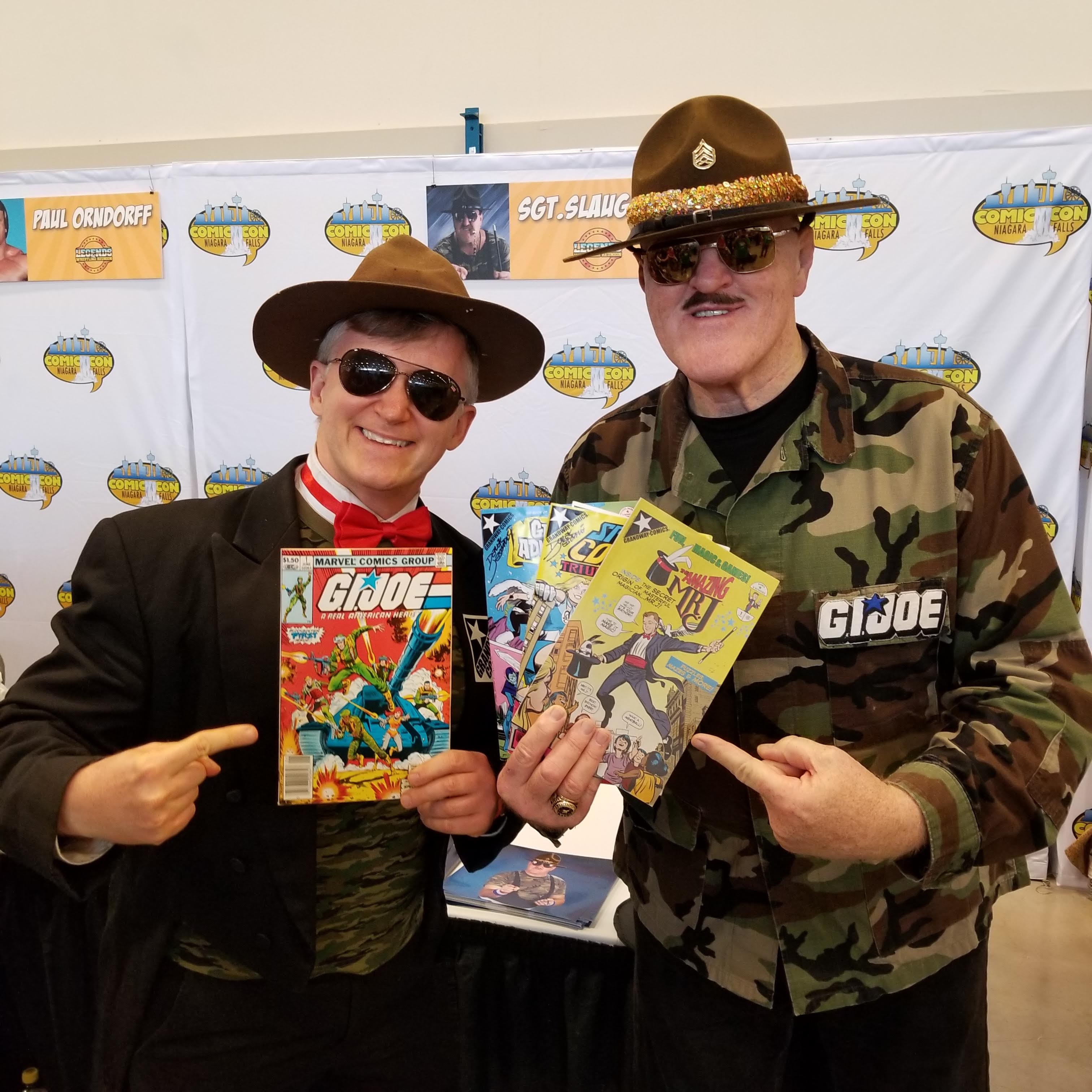 Sgt. Slaughter (Looking at each others comics!)